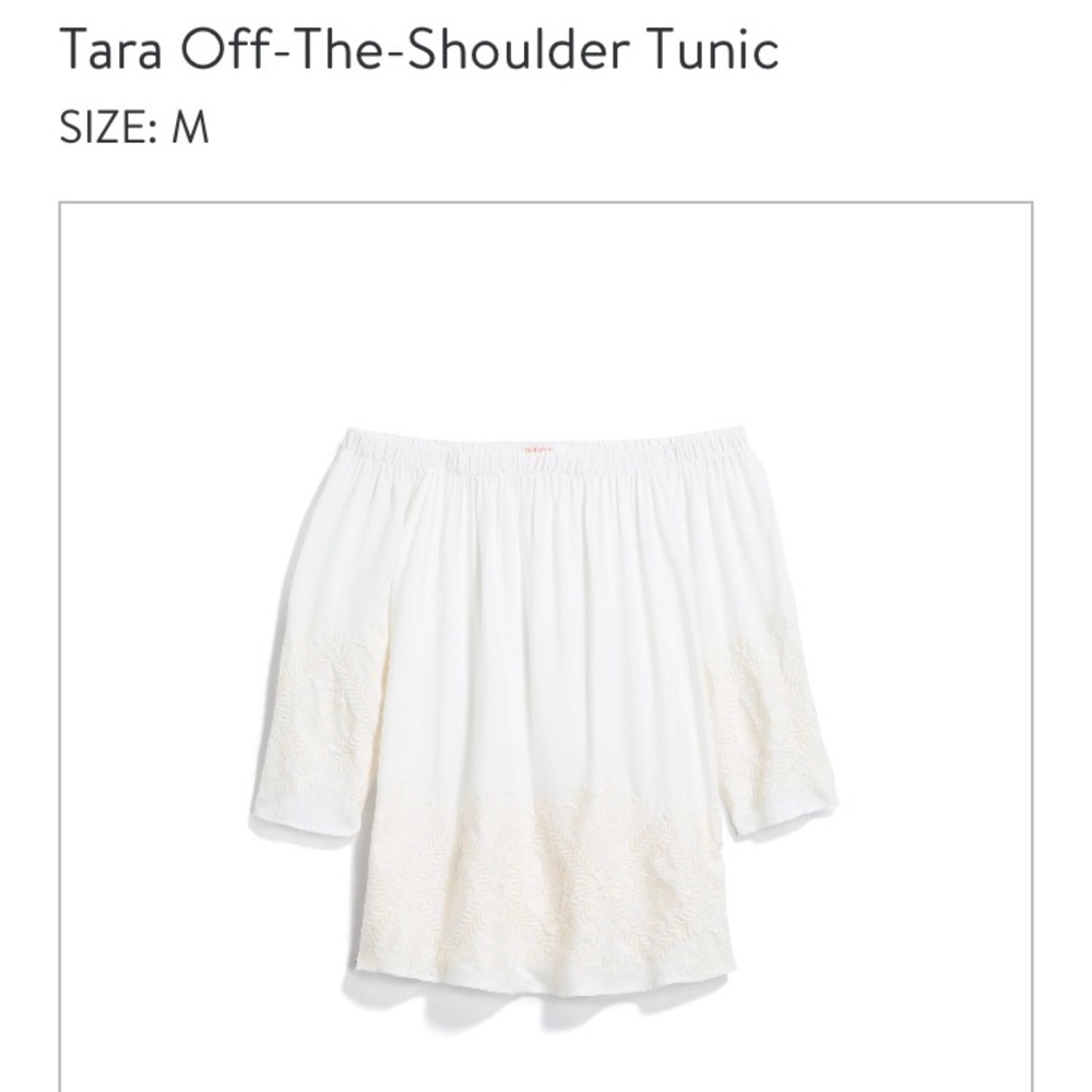 Over the should top NWT